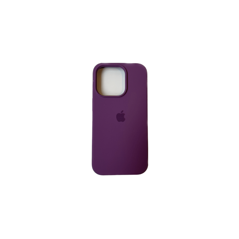 Funda Silicone Case iPhone 14 Pro Uva