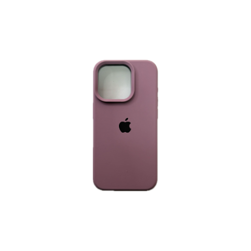 Silicone Case iPhone 15  Pro Lila