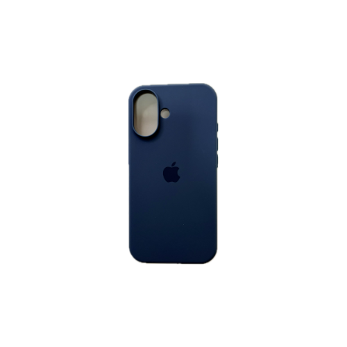Silicone Case iPhone 16  Azul