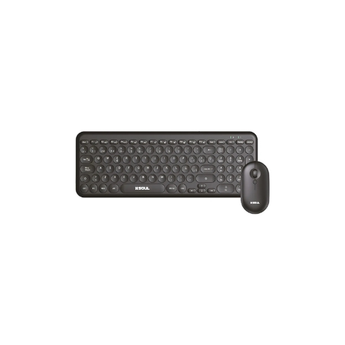 Teclado y Mouse Inalambrico Negro