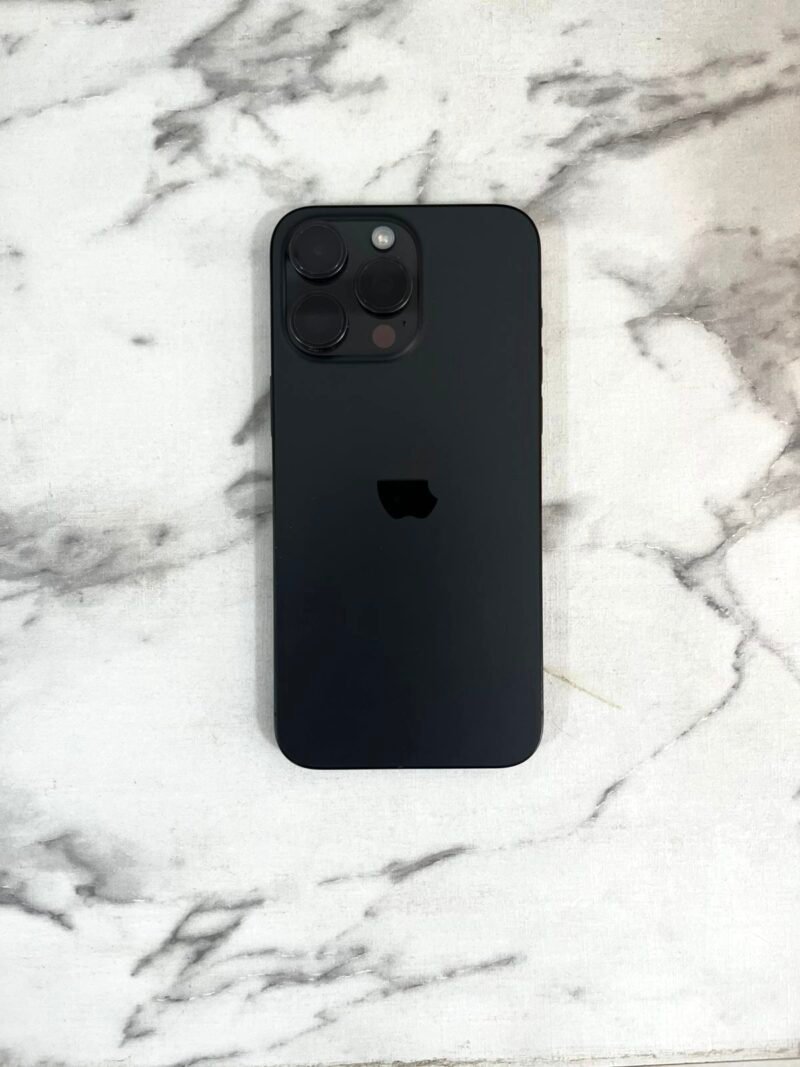 IPHONE 15 PRO MAX 256 GB 97% BLACK TITANIUM
