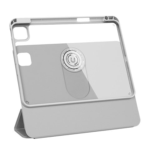 Funda IPad 8 y 9na Gris Origami 360°