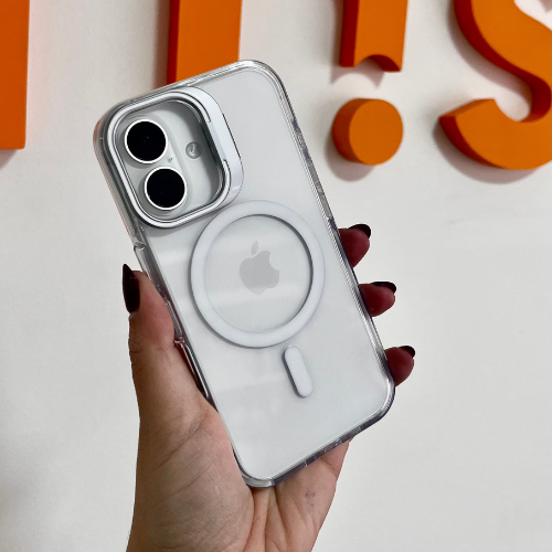 Funda Magsafe Premium IPhone 16 Blanca