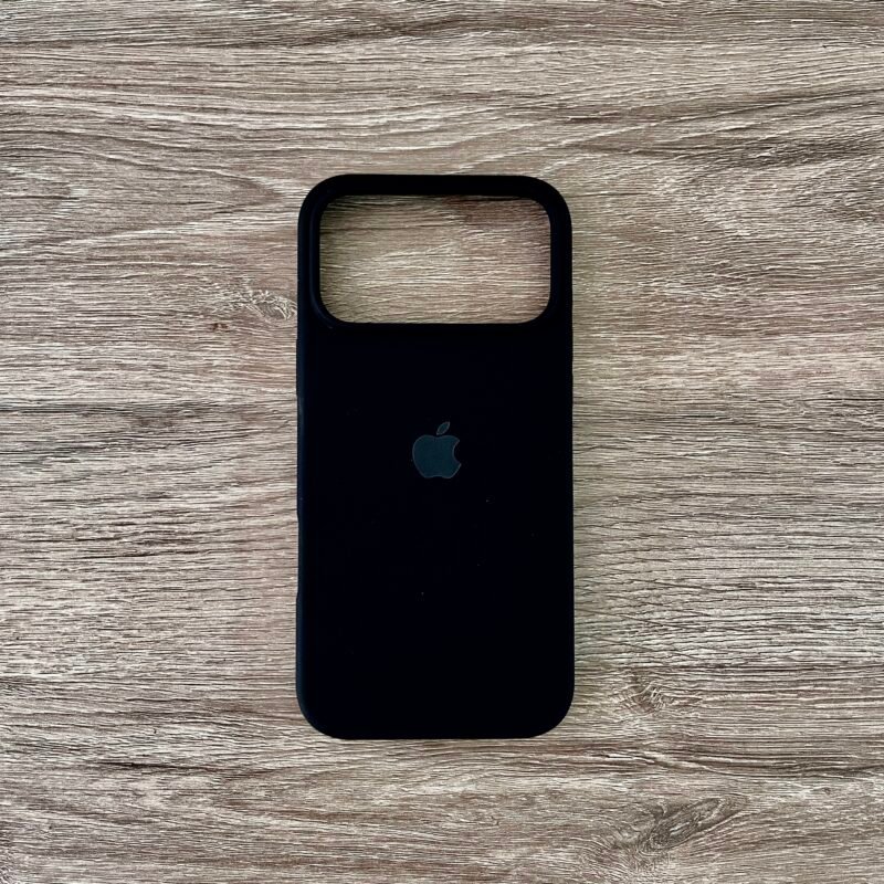 Silicone Case IPhone 17 Pro Max Negra