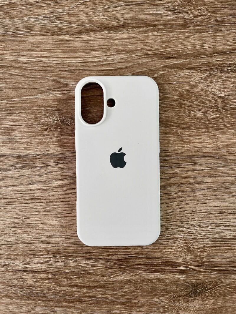 Silicone Case IPhone 17 Blanca