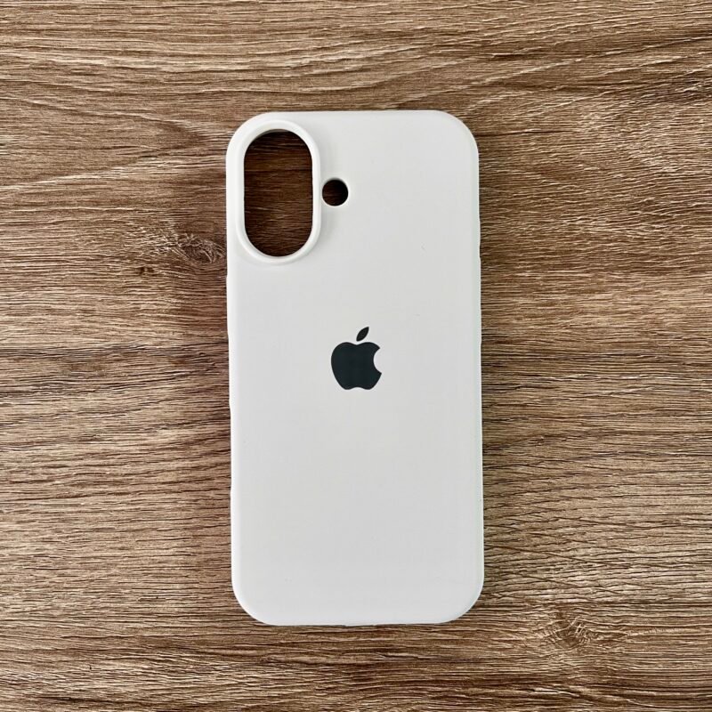 Silicone Case IPhone 17 Blanca